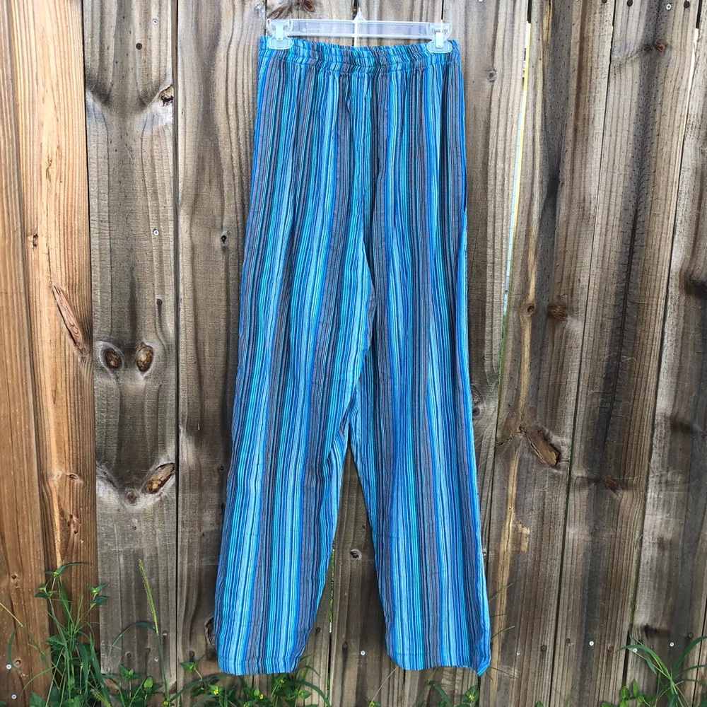 Cotton Stripes Trousers